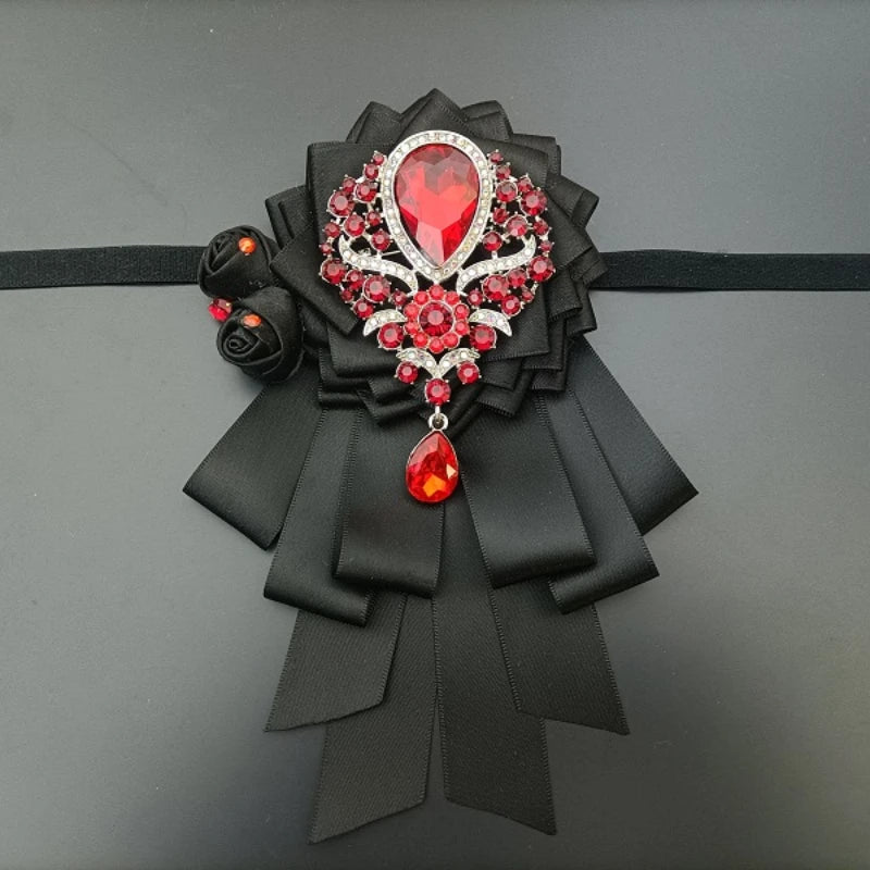 Luxury Bow Tie for Men's Original Design Handmade Jewelry High-end Mens Formal Wear Suit Shirt Accessories Wedding Collar Flower