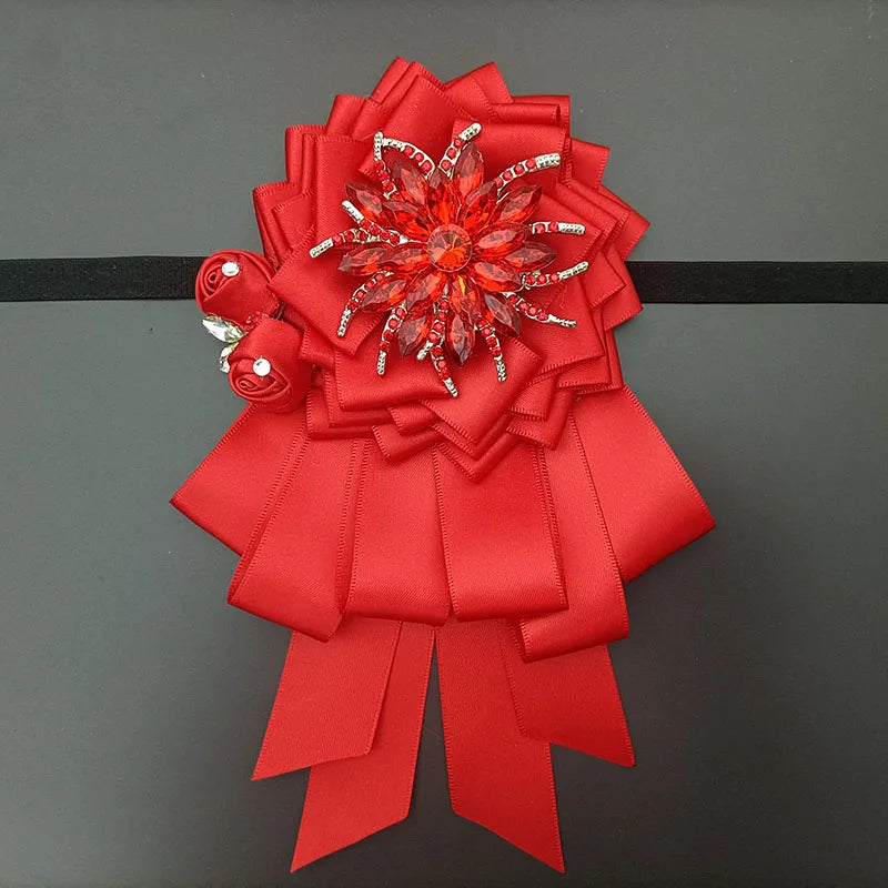 Luxury Bow Tie for Men's Original Design Handmade Jewelry High-end Mens Formal Wear Suit Shirt Accessories Wedding Collar Flower