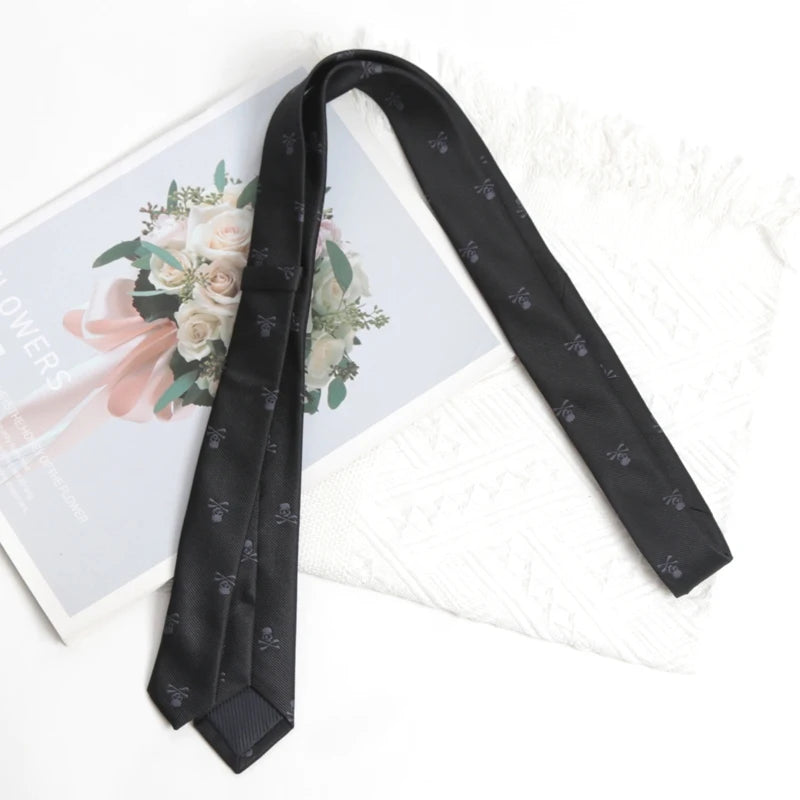 Mens Casual Slim Tie Fashion 6CM Necktie Black Stripes Floral Plaid Solid Ties for Man Neck Tie for Wedding Party Accessories