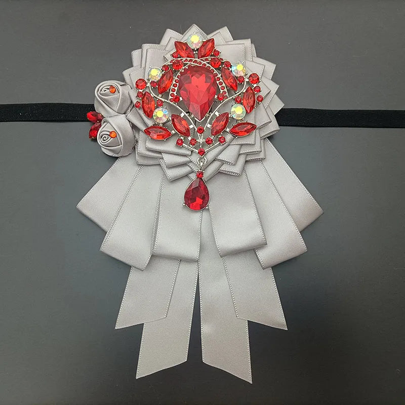 Luxury Bow Tie for Men's Original Design Handmade Jewelry High-end Mens Formal Wear Suit Shirt Accessories Wedding Collar Flower