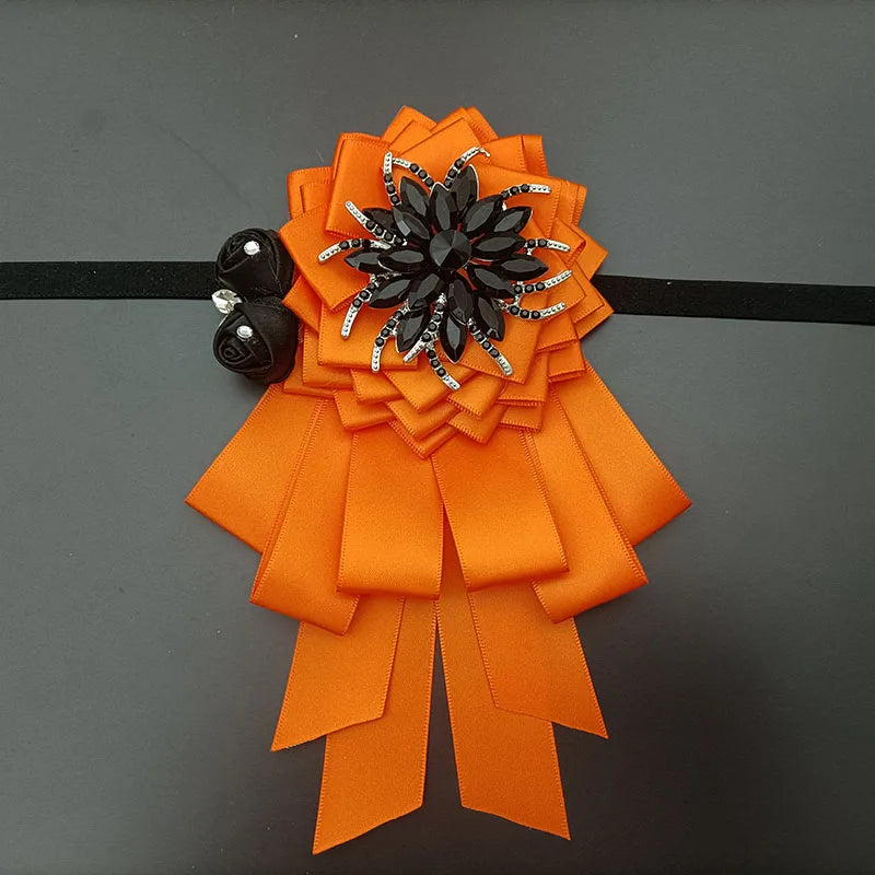 Luxury Bow Tie for Men's Original Design Handmade Jewelry High-end Mens Formal Wear Suit Shirt Accessories Wedding Collar Flower
