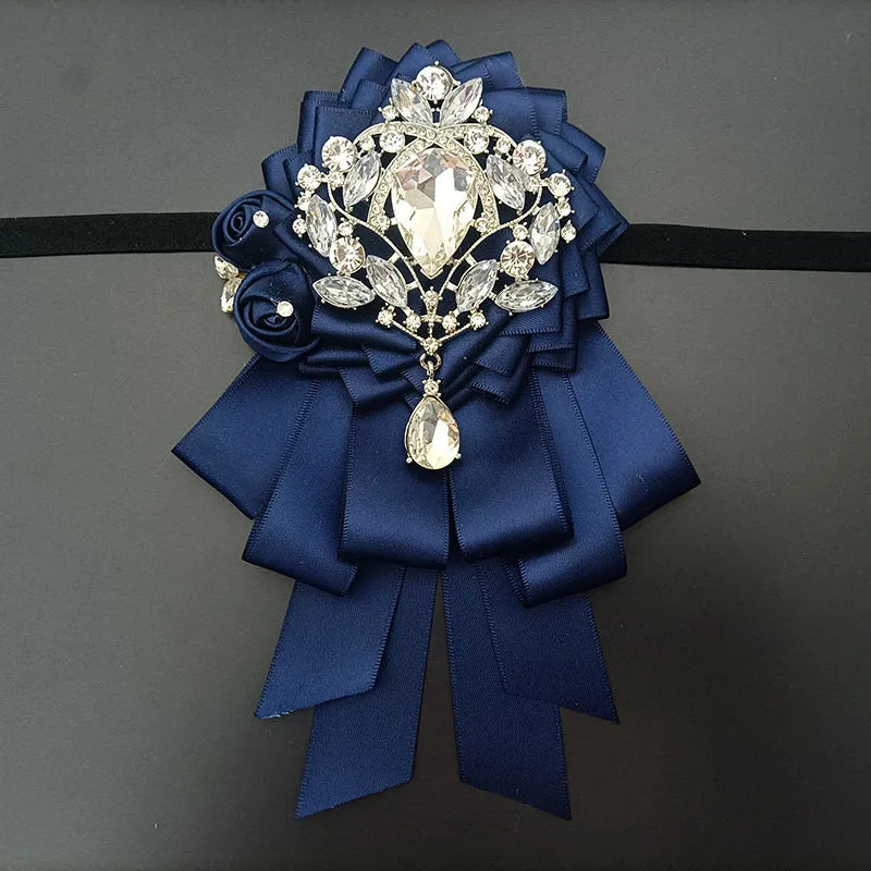 Luxury Bow Tie for Men's Original Design Handmade Jewelry High-end Mens Formal Wear Suit Shirt Accessories Wedding Collar Flower