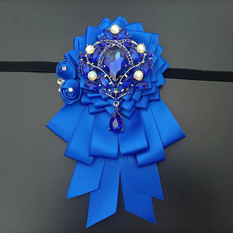 Luxury Bow Tie for Men's Original Design Handmade Jewelry High-end Mens Formal Wear Suit Shirt Accessories Wedding Collar Flower