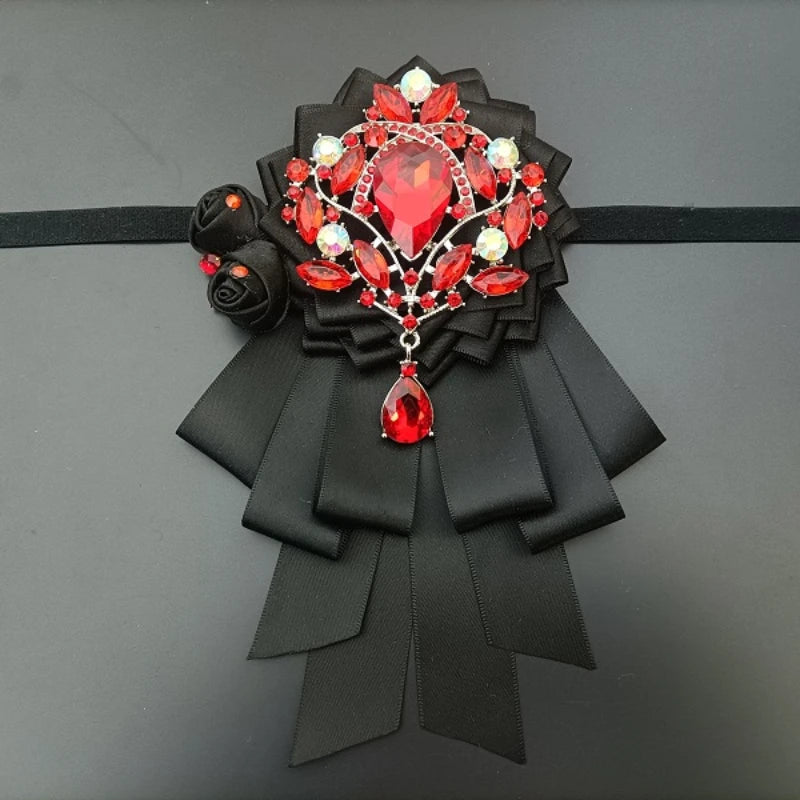 Luxury Bow Tie for Men's Original Design Handmade Jewelry High-end Mens Formal Wear Suit Shirt Accessories Wedding Collar Flower