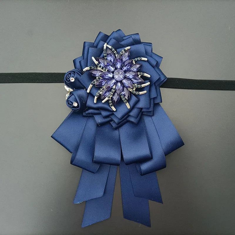 Luxury Bow Tie for Men's Original Design Handmade Jewelry High-end Mens Formal Wear Suit Shirt Accessories Wedding Collar Flower