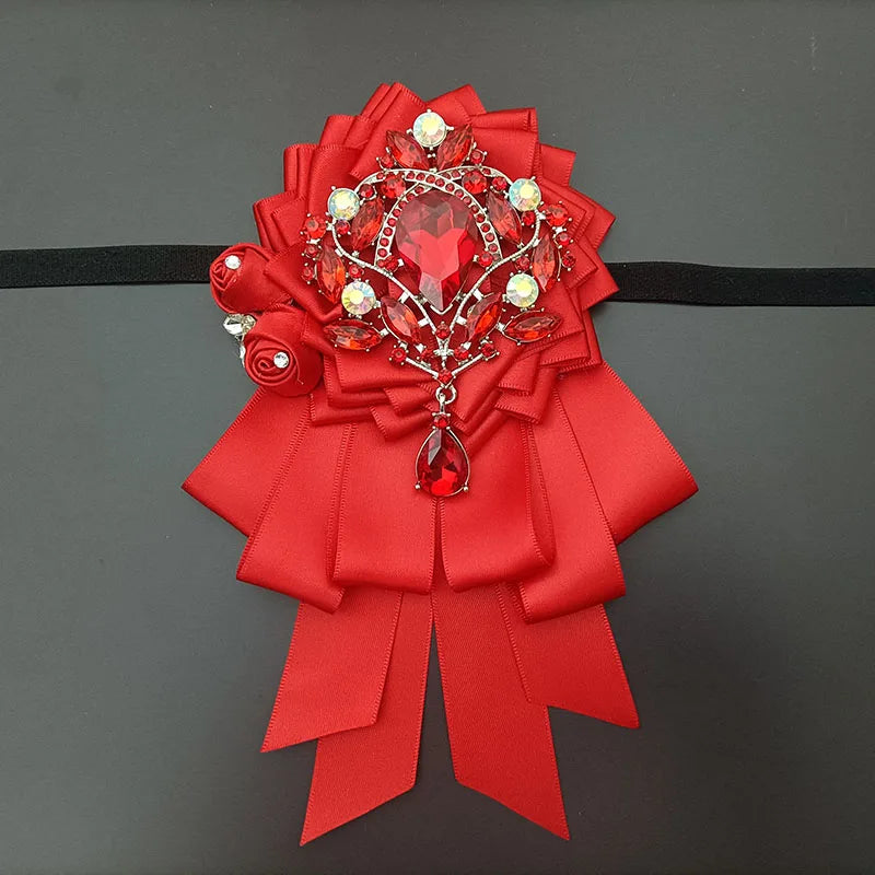 Luxury Bow Tie for Men's Original Design Handmade Jewelry High-end Mens Formal Wear Suit Shirt Accessories Wedding Collar Flower