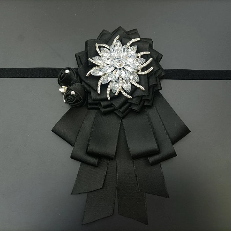 Luxury Bow Tie for Men's Original Design Handmade Jewelry High-end Mens Formal Wear Suit Shirt Accessories Wedding Collar Flower