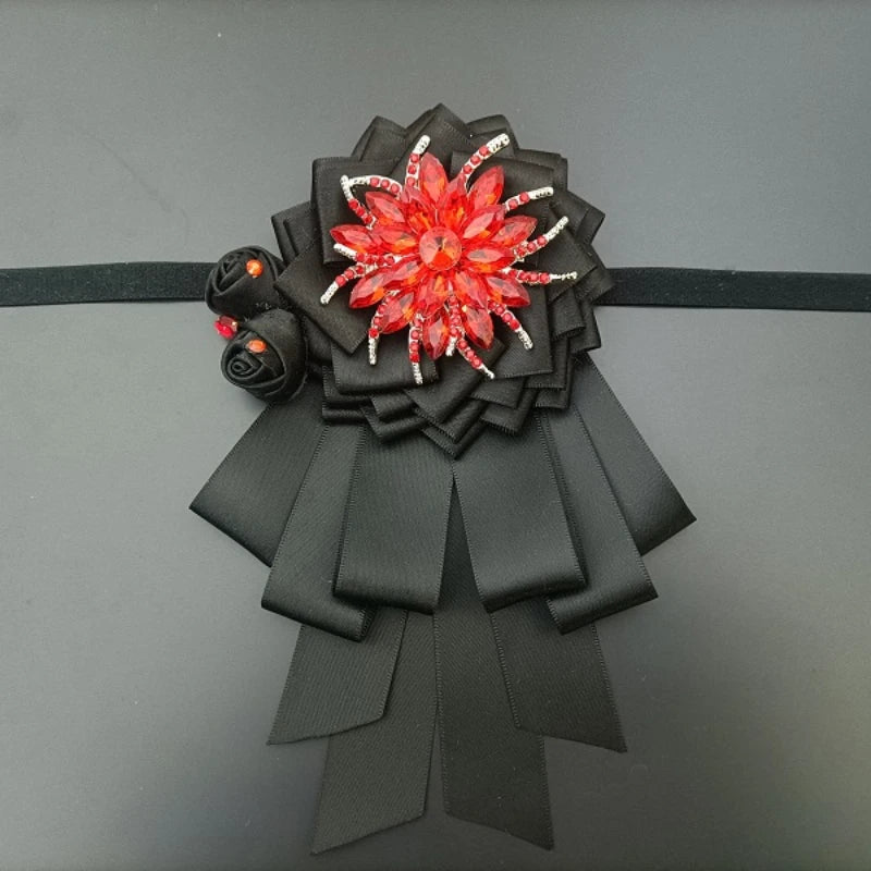Luxury Bow Tie for Men's Original Design Handmade Jewelry High-end Mens Formal Wear Suit Shirt Accessories Wedding Collar Flower