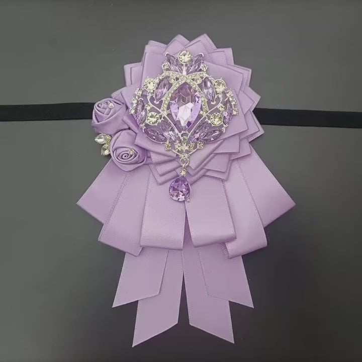 Luxury Bow Tie for Men's Original Design Handmade Jewelry High-end Mens Formal Wear Suit Shirt Accessories Wedding Collar Flower